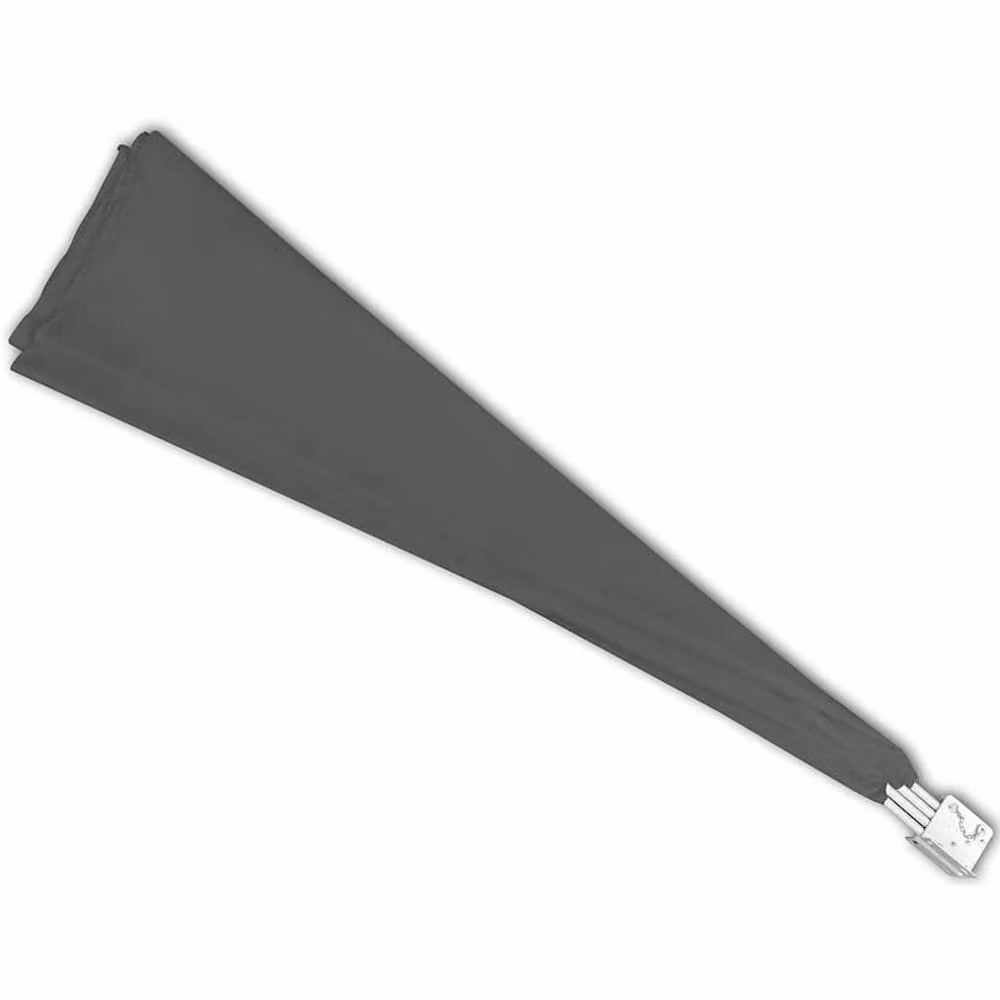 Berkfield Home Collapsible Balcony Side Awning in Grey, W/D/H: 140 x 140 x 140 cm – 4