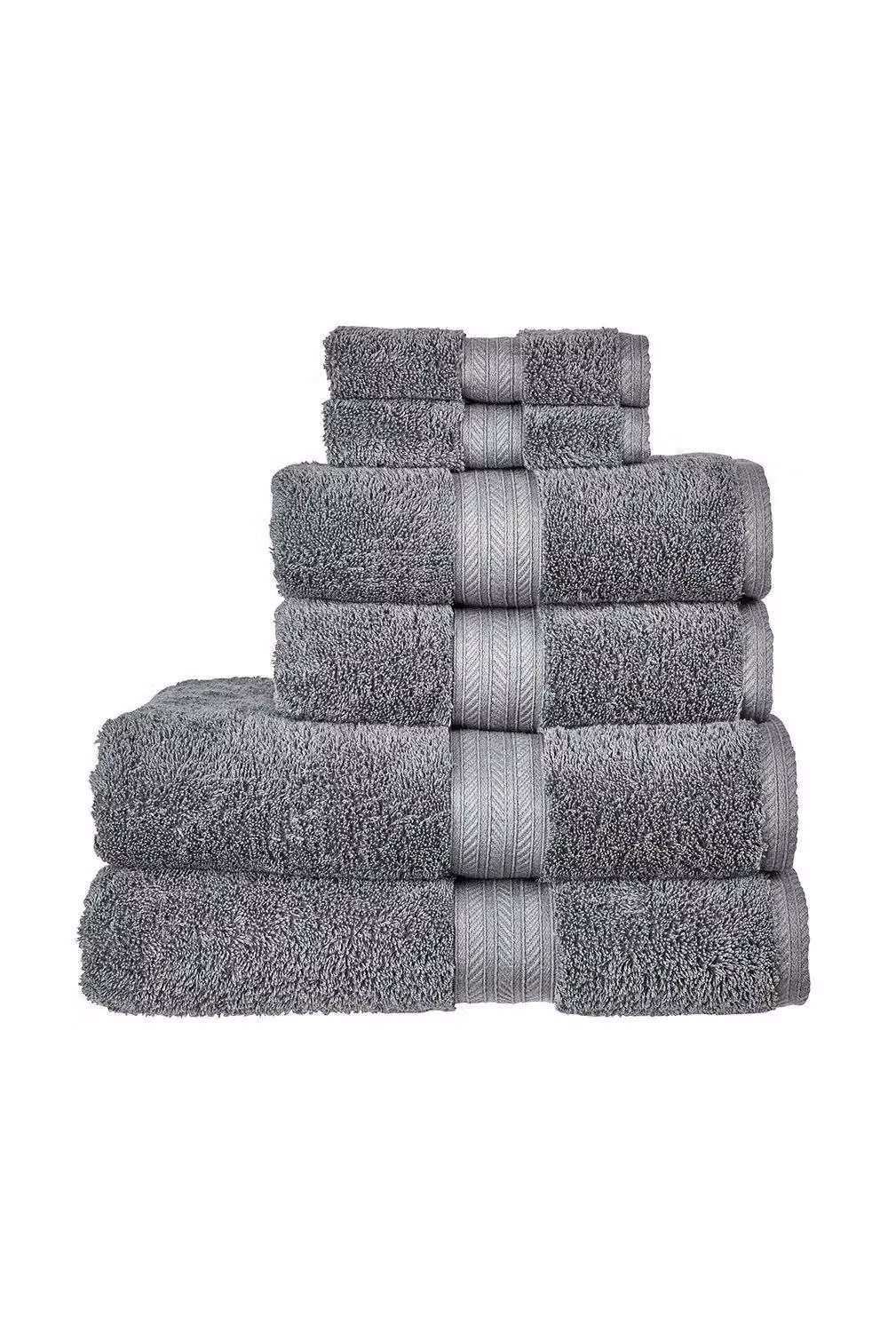 Christy Renaissance Luxury 675gsm Egyptian Cotton Towel in Dark Grey – 2