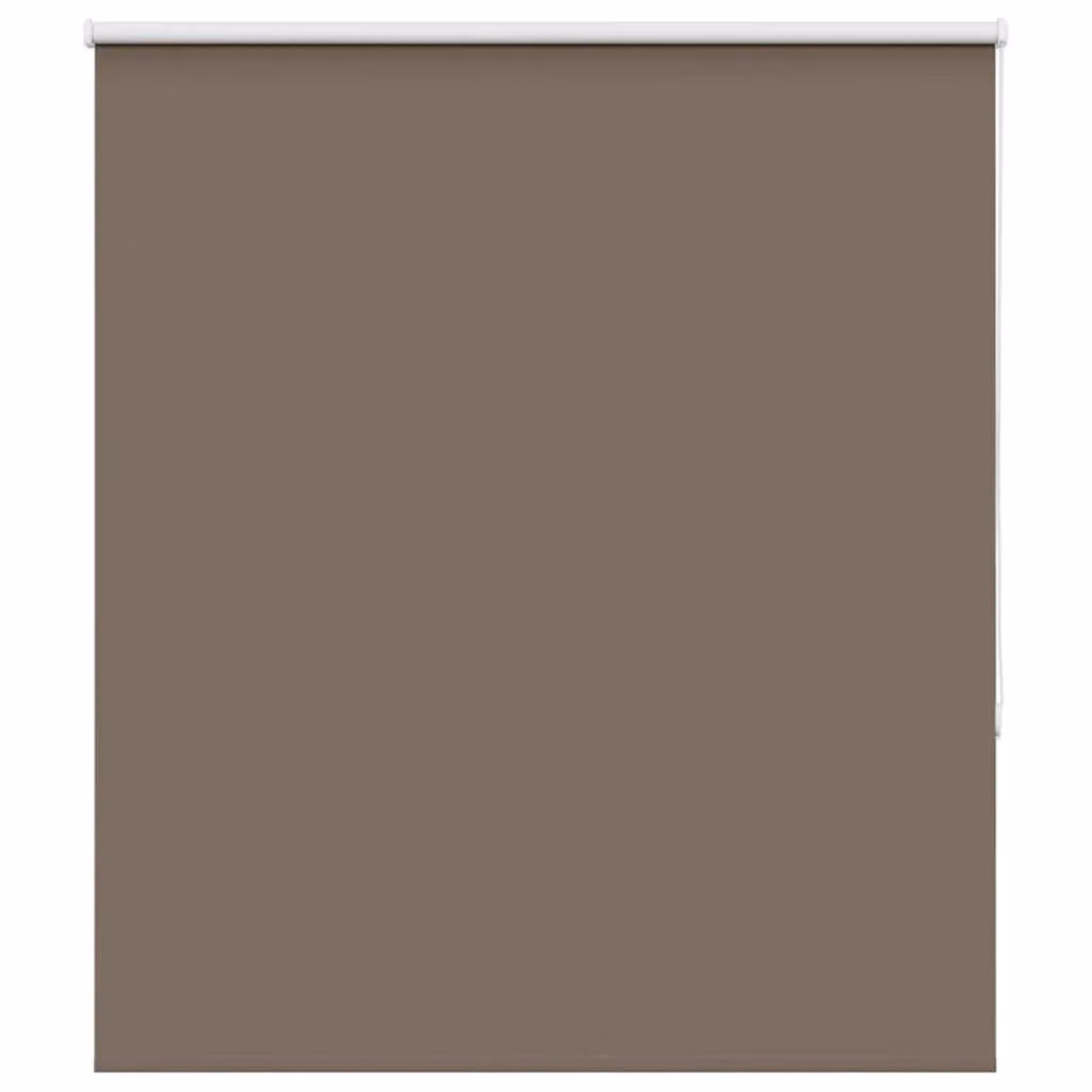 Berkfield Home Blackout Roller Blind in Brown Coffee Polyester, W: 130 cm, H: 150 cm – 2
