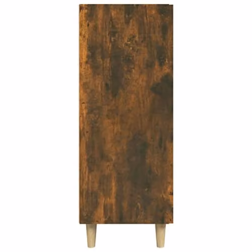 vidaXL Modern Smoked Oak Sideboard in Brown, W/D/H: 69.5 x 33 x 90 cm – 4
