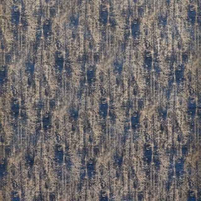 Clarke & Clarke Sontuoso Midnight Blue Plain Modern Velvet Fabric