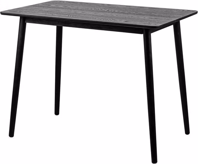 Nordlys Rectangular Wood Dining Table in Black Walnut with Matt Finish – 1