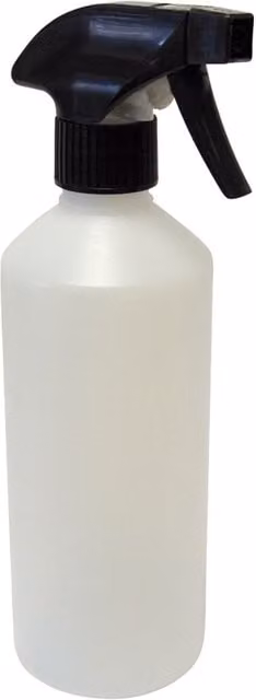 Precision 500ml Spray Bottle in Black and White