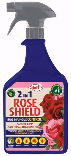 Doff 2 in 1 Rose Shield Bug and Fungus Control Spray, 1 l – 5