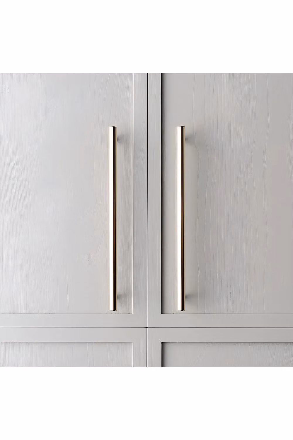 Living and Home Gold Brushed Aluminium Cabinet Pulls and Drawer Handles, 2 Pieces, Hole Center: 128 mm – 2