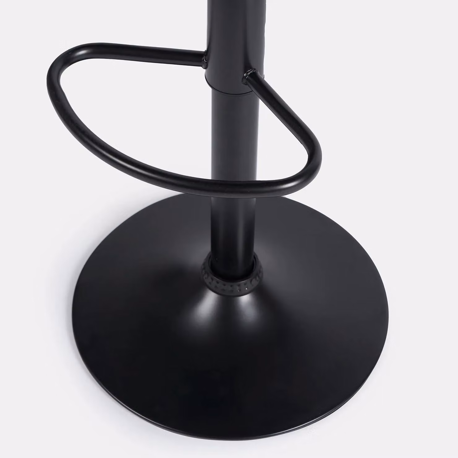 OHS Set of 2 Adjustable Velvet Swivel Bar Stools in Dark Green – 2