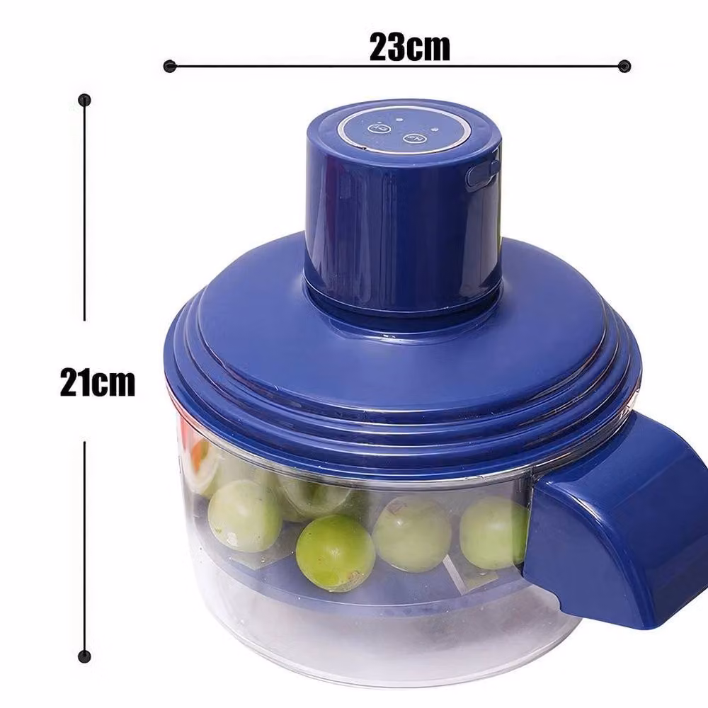 EONLION Electric Grape and Garlic Peeler Machine in Blue – 2