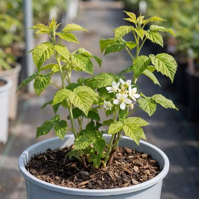 Plants by Post Sambucus Black Lace Purple Hardy Shrub with Deep Red Berries and Mid-Green Foliage, 3L Pot