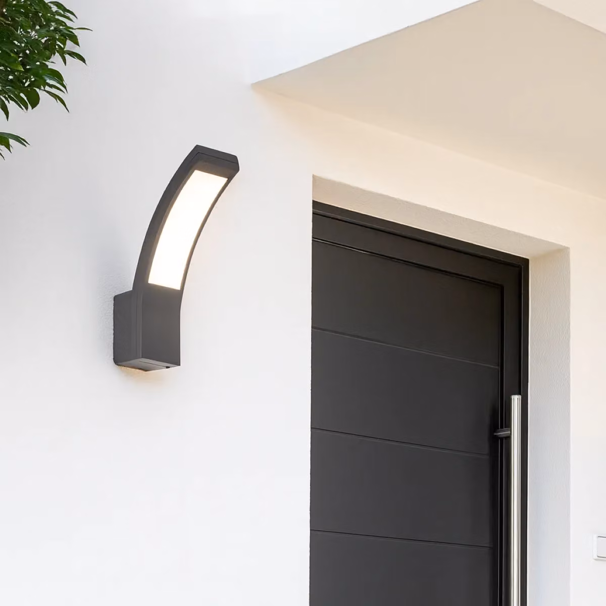 CGC Lighting Pairs Grey LED Outdoor Wall Light, 10W, 900lm, 4000K Natural White, IP54 Rated – 4