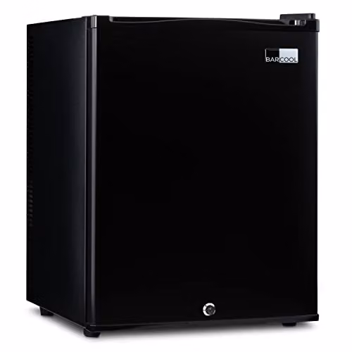 Subcold BAR50 LED Thermoelectric Mini Bar in Black with LED Interior Light and Lockable Door – 1