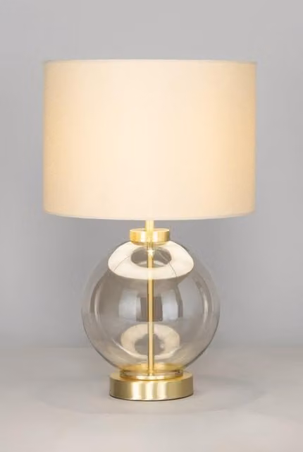 BHS Lighting Metro Mini Table Lamp in Gold/Brass