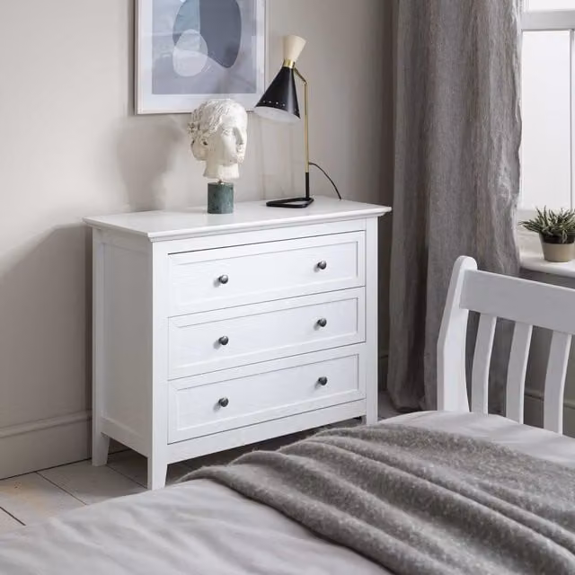 Noa and Nani Modern White Chest of Drawers