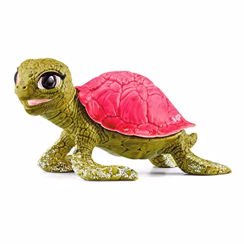 Schleich Bayala Pink Sapphire Turtle Fantasy Animal Toy Figurine