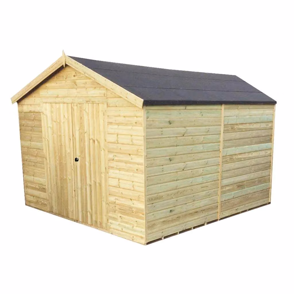 Marlborough Premier Pressure Treated Apex Workshop in Sand – 2