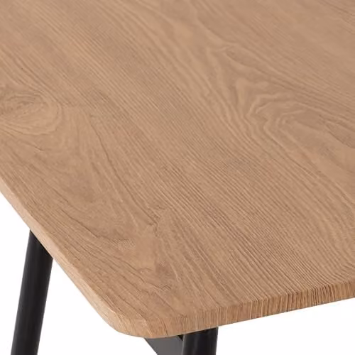 Seconique Warren 1+2 Dining Set in Black and Brown – 5