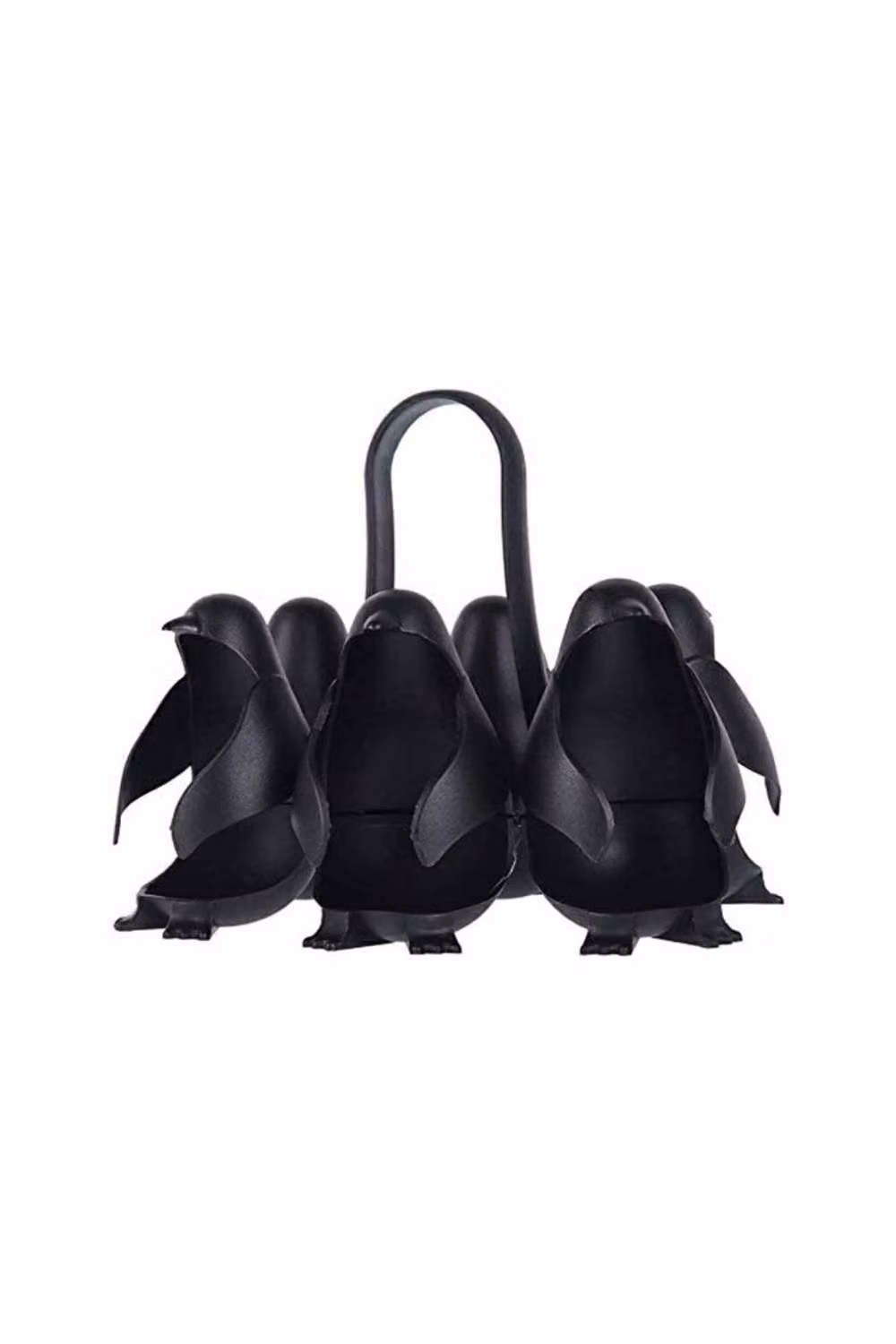 KDMD Penguin Egg Cooker Holder for 6 Soft or Hard Boiled Eggs, Black – 2