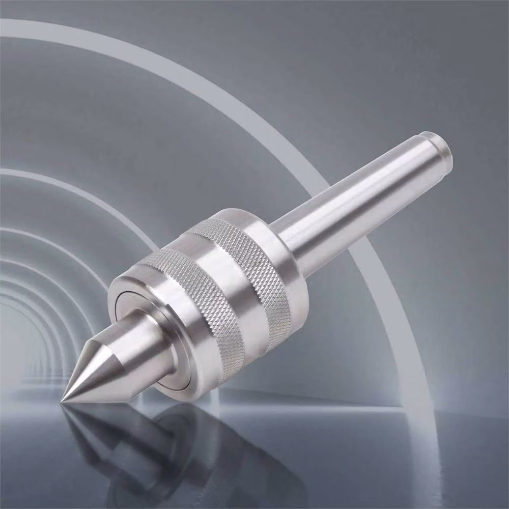 Nordara MT2 Live Center Morse Taper Triple Bearing Tailstock Center in Silver – 3
