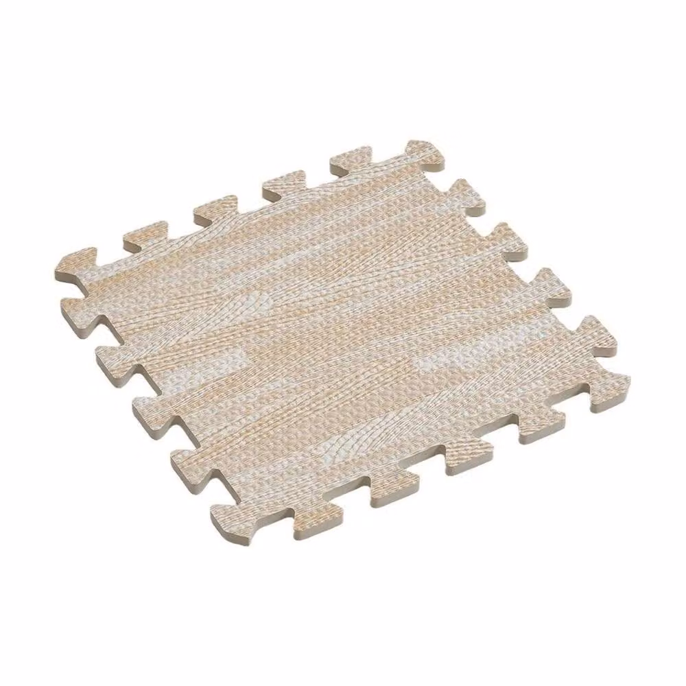 EONLION 10-Pack Soft Foam Floor Mats in Beige, W/D: 100 x 100 cm – 2