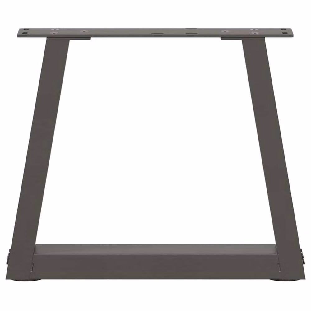 Berkfield Home Modern V-Shape Dining Table Legs, 2 Pieces, Anthracite, W: 30 cm, H: 31.3 cm – 3