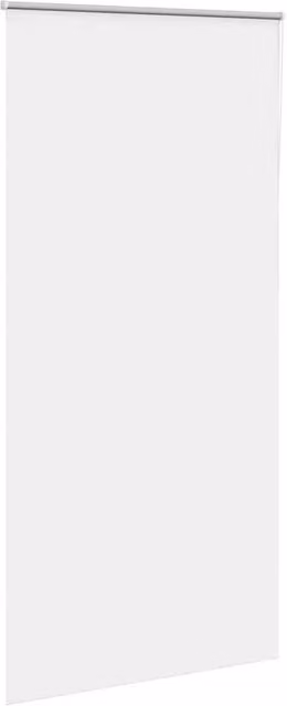 Berkfield Home White Blackout Roller Blind, Polyester, W: 100 cm, H: 230 cm
