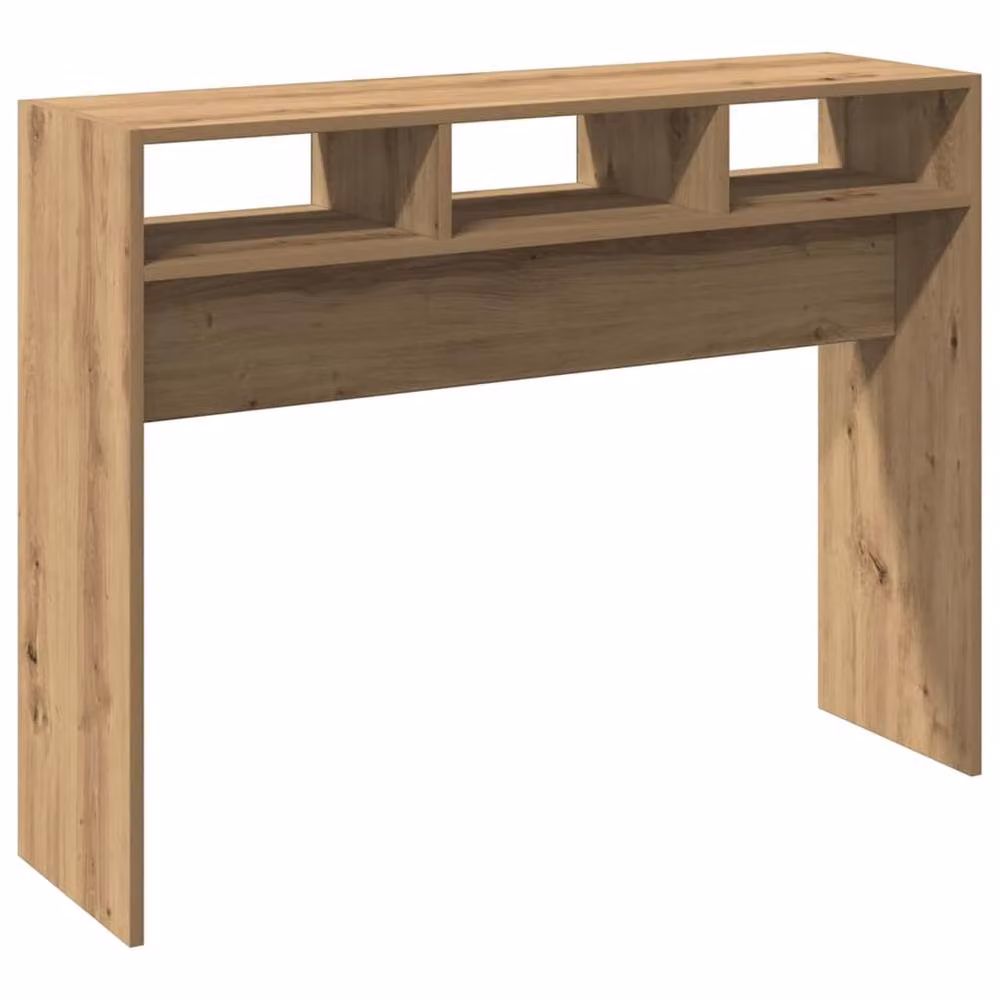 Berkfield Home Artisan Oak Console Table, Brown, W/D/H: 105 x 30 x 80 cm – 2