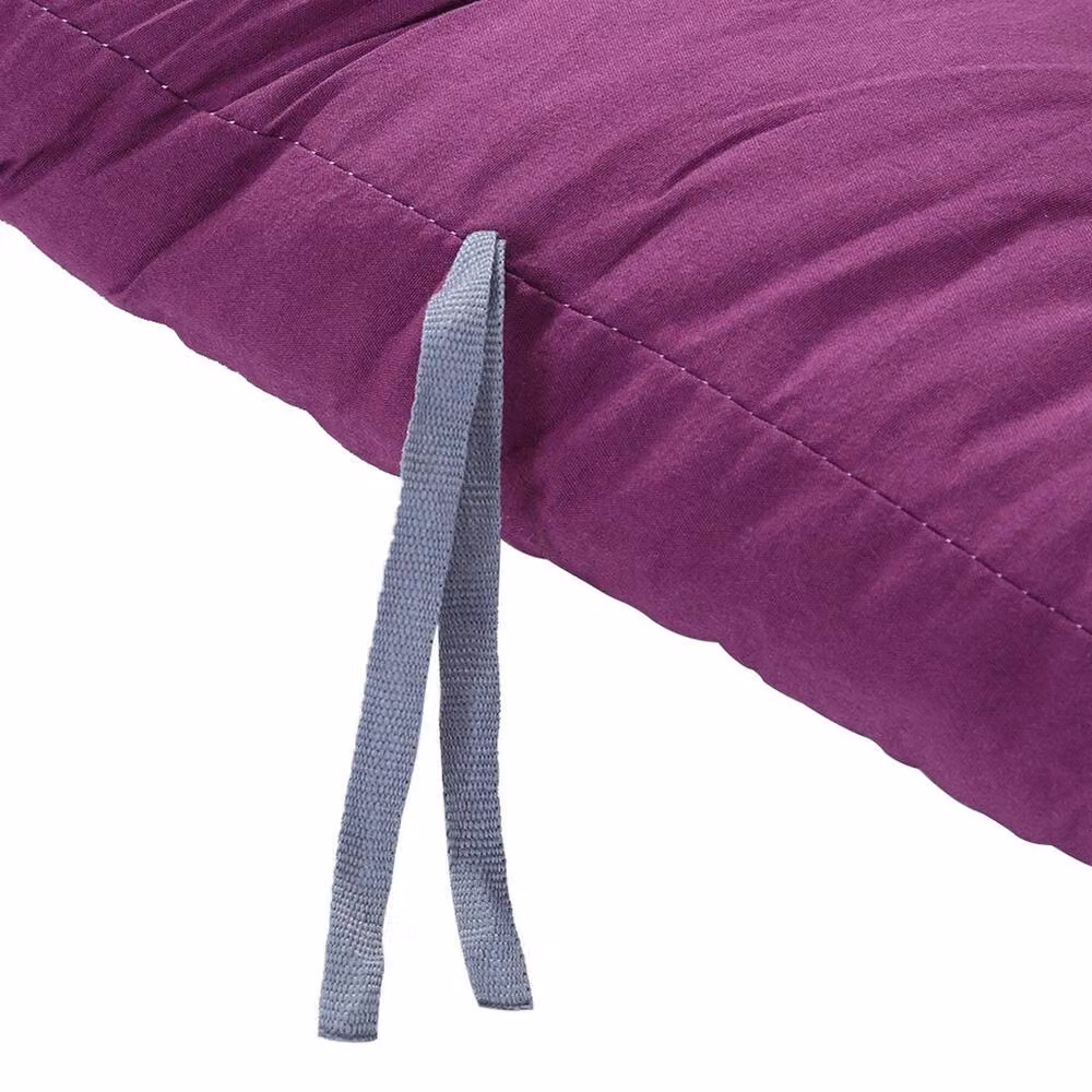 VOGREX Purple Cotton Sun Lounger Cushion and Outdoor Recliner Window Seat Pad, W: 160 cm, D: 50 cm – 4
