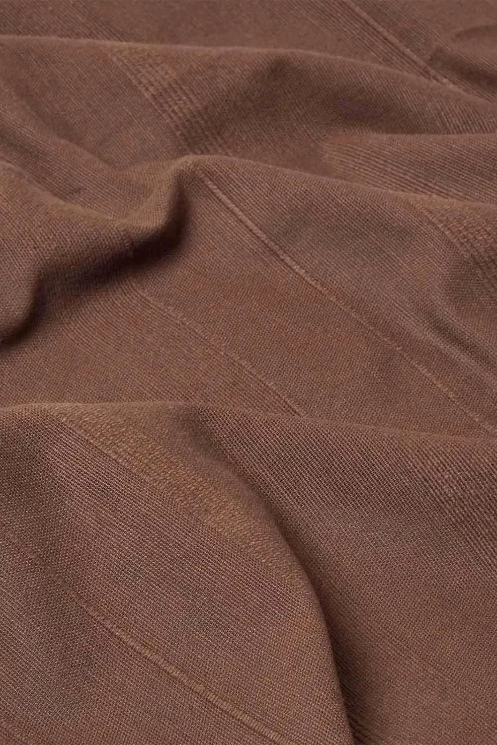Homescapes Cotton Rajput Ribbed Throw in Brown, W/D/H: 150 x 200 cm – 3