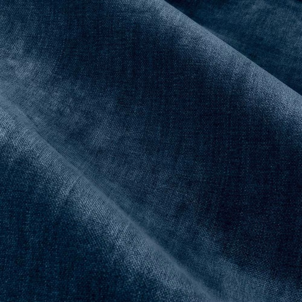 Yard Navy Blue Heavy Chenille Velvet Blackout Eyelet Curtain Pair, Width: 168 cm, Drop: 229 cm – 4