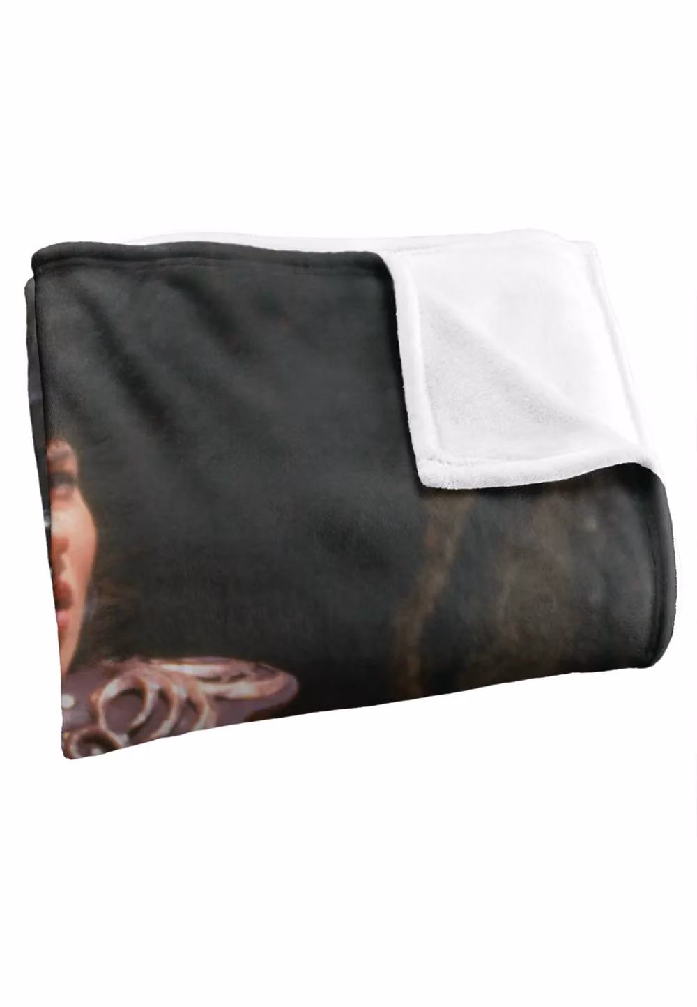 Trevco White Fluffy Fleece Throw Blanket W/D/H: 152 x 127 cm – 3