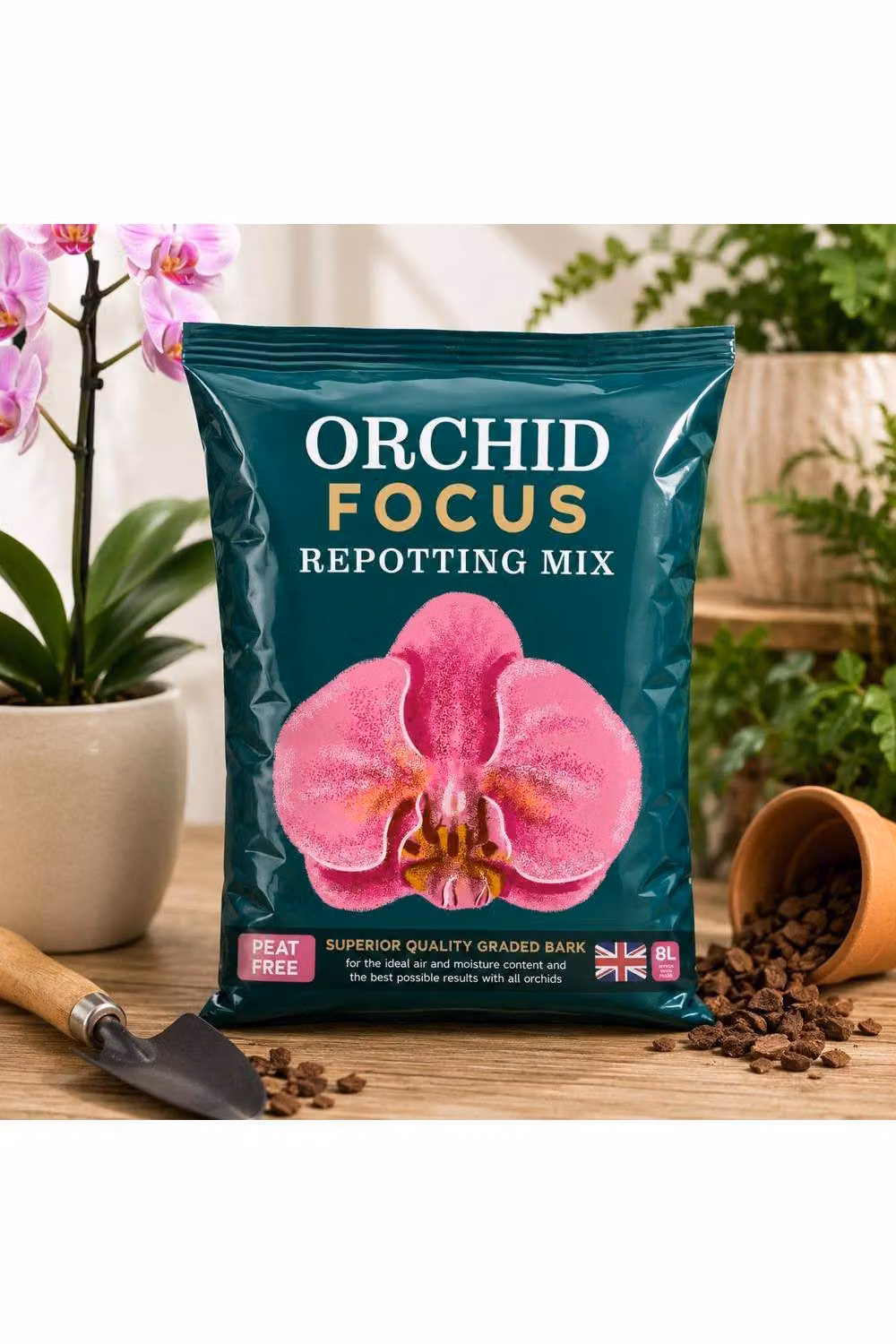 Growth Technology Orchid Repotting Mix 8 l – 2