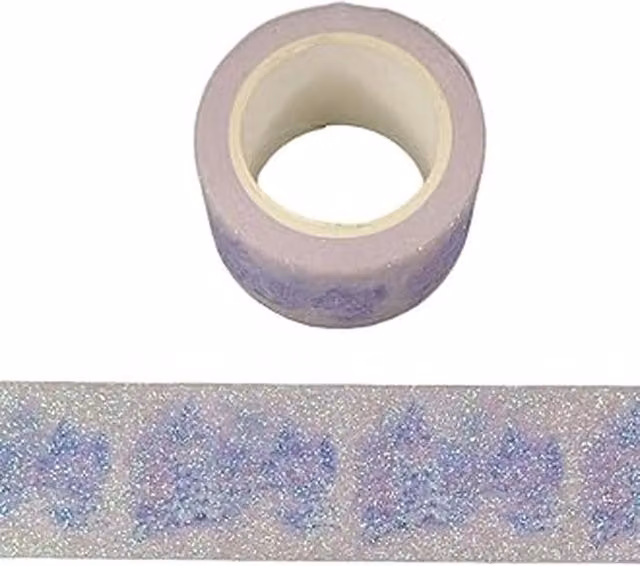 Syntego Pack of 2 Green Christmas Tree Washi Paper Tape