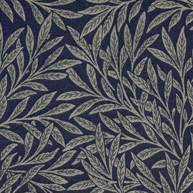 William Morris At Home Willow Woven Fabric in Blue