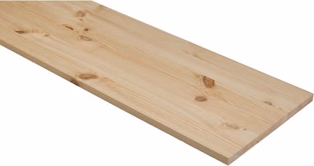 Richard Burbidge Craft Wood Pine Panel, Beige, W: 40 cm, L: 400 cm