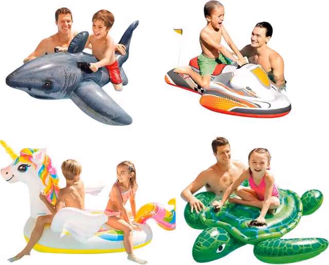 Intex 4 in 1 Multicolour Swimming Pool Ride On