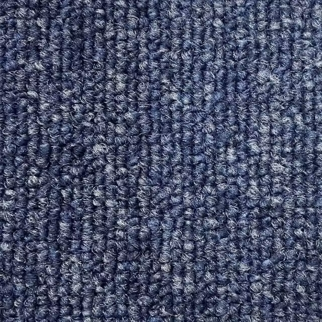 Vinyl Flooring UK Metropolis Contract Carpet Tiles in Navy Blue with 5.6mm Loop Pile Polyamide, 5m2 per Box (20 Tiles)