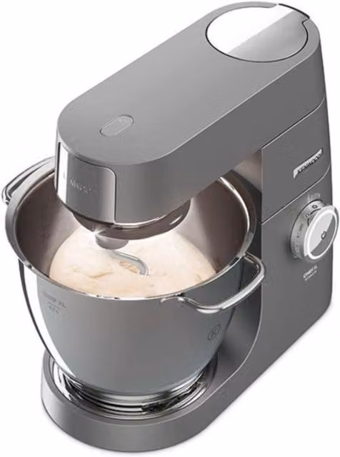 Kenwood Chef Titanium XL KVL8400S Food Processor in Grey with Metal Components