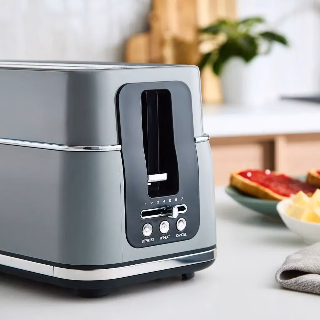 Morphy Richards Signature Grey 1.5L Kettle and 4 Slice Toaster Set – 2