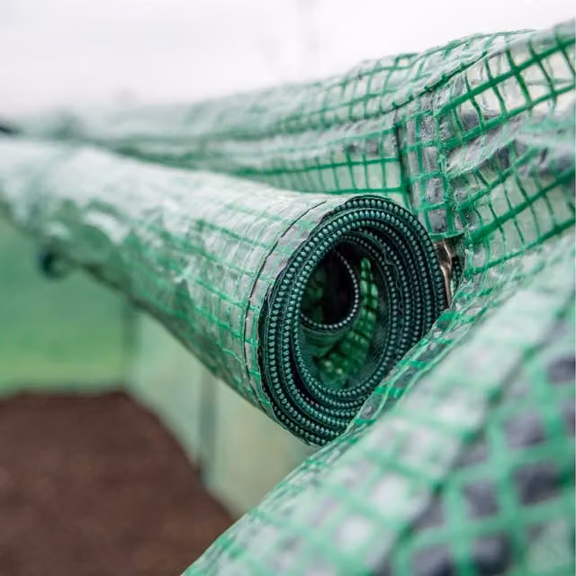 Garden Gear Portable Mini Greenhouse Cloche Outdoor Grow Polytunnel, Green, L270 x W90 x H90 cm