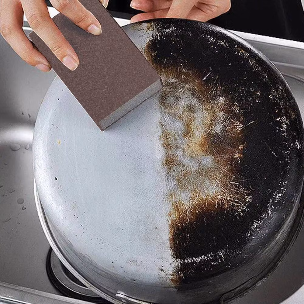 FLAVORA Grey Sanding Foam Sponge Sand Pad for Wood and Metal, W: 520 mm – 5