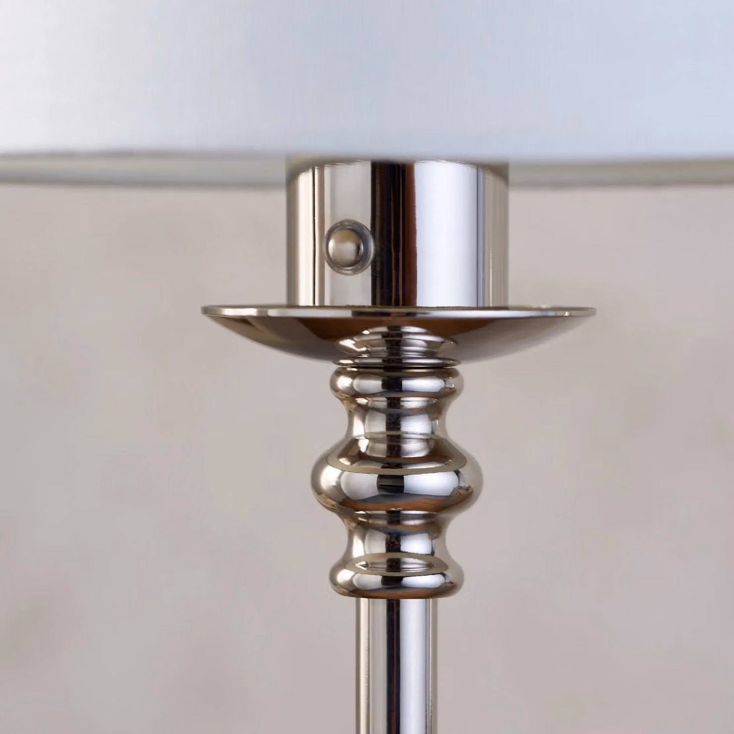 Pagazzi Fable Rechargeable LED Touch Floor Lamp in Polished Chrome and Silver – 2
