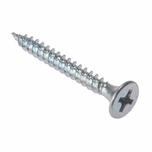 ForgeFix Drywall Screws, Silver, Phillips Self-Countersinking, W/D/H: 3.5 x 38 mm