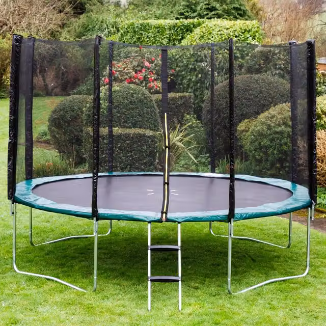 Kanga 16ft Trampoline Package in Green