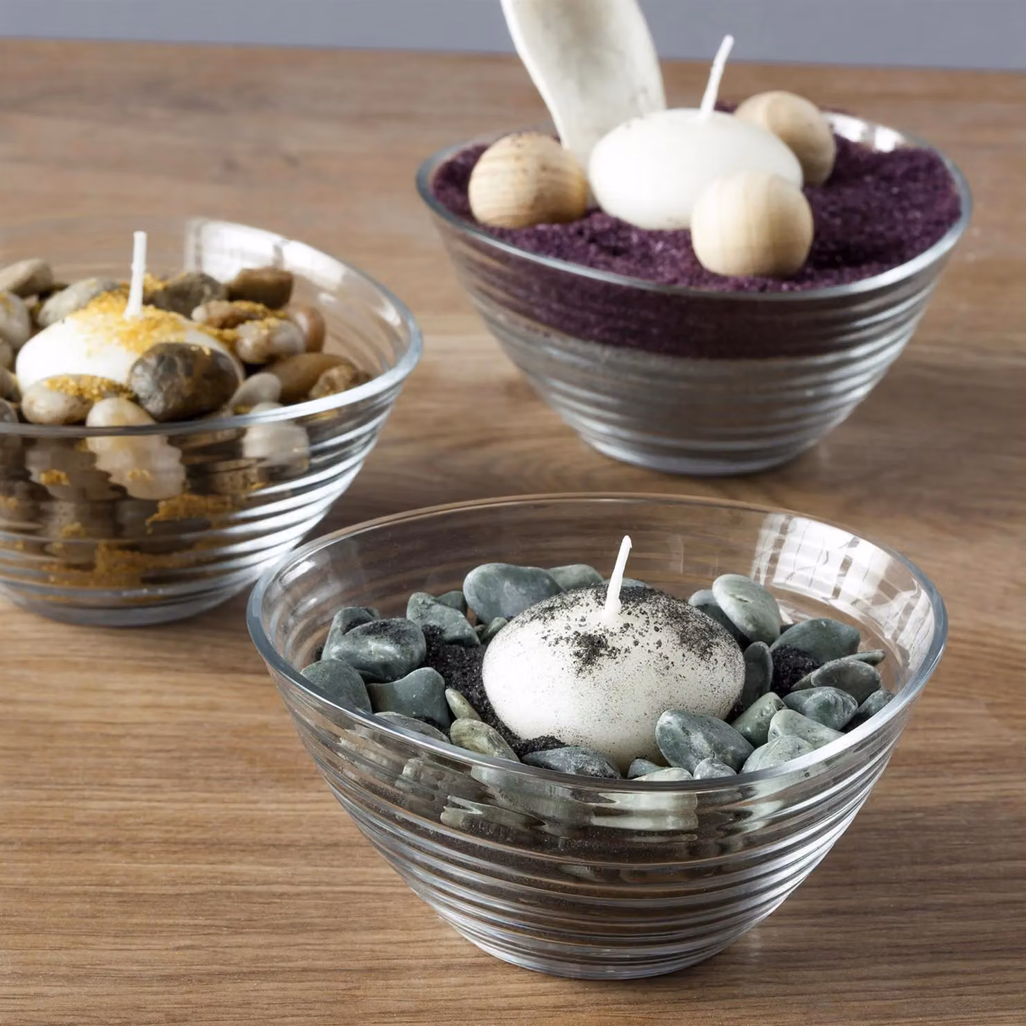 LAV Derin Glass Serving Bowl in Transparent – 2