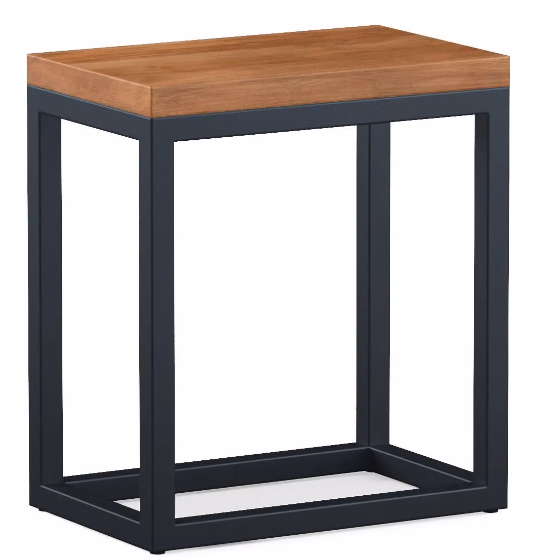 Rest Relax Sierra Nest of 2 Acacia Wood Tables in Brown and Black – 2