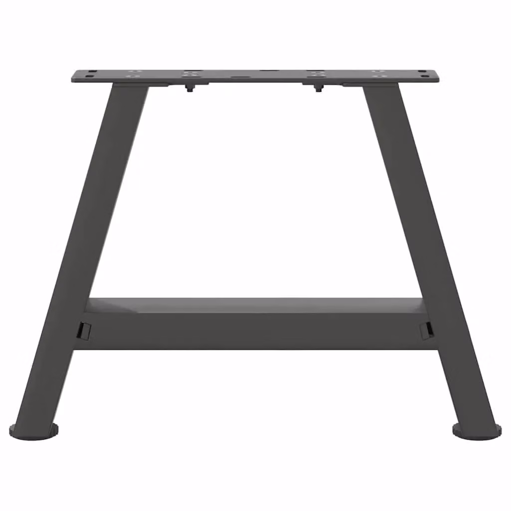Berkfield Home A-Shaped Coffee Table Legs, 2 Piece Steel Set in Anthracite Black, H: 40 cm x W: 31 cm – 4