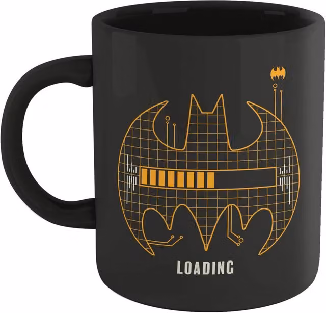 Official Batman Core Tech Ceramic Mug - Black