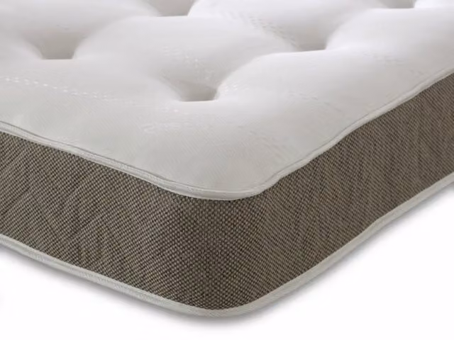 Shire Dallas Memory Pocket 1000 Soft Mattress in a Box, White, W: 150 cm, D: 200 cm, H: 38 cm