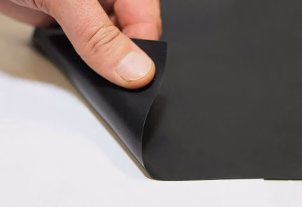 TCS Geotechnics LLDPE Impermeable Plastic Membrane Roll in Black or Grey, Thickness: 1.0 mm, Width: 2.0 m, Length: 25.0 m