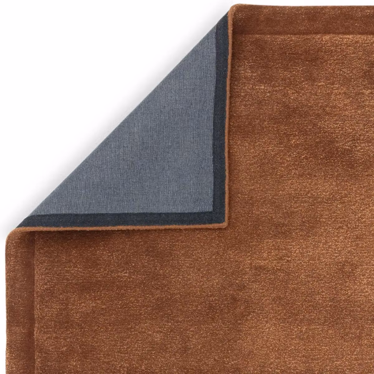 The Rug Shop UK Orange Modern Handmade Plain Border Area Rug W: 160 cm, D: 230 cm – 3