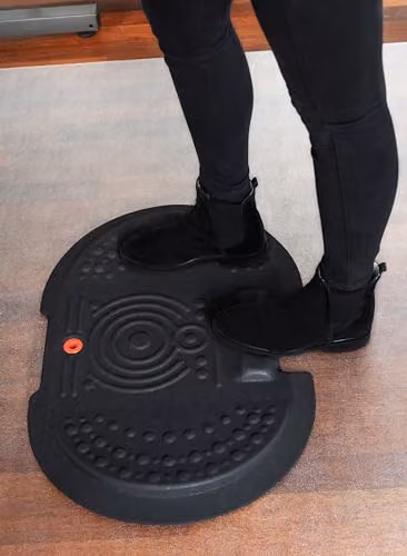 Floortex AFS-TEX 4000X Active Anti-Fatigue Mat, Black, W: 50.8 cm x D: 50.8 cm – 3